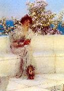 Alma Tadema The Year is at the Spring China oil painting reproduction